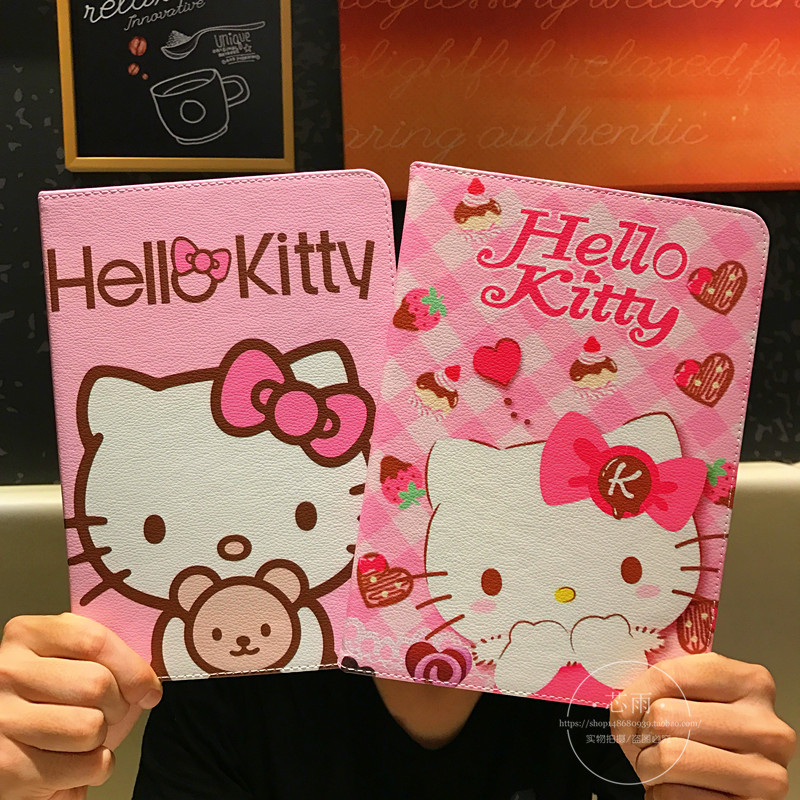 hellokitty пî9.7´çipad±£»¤Ì×proÈ«°ü±ßair12¿É°®Ã¨ÐÝÃß·Àˤ¿Ç