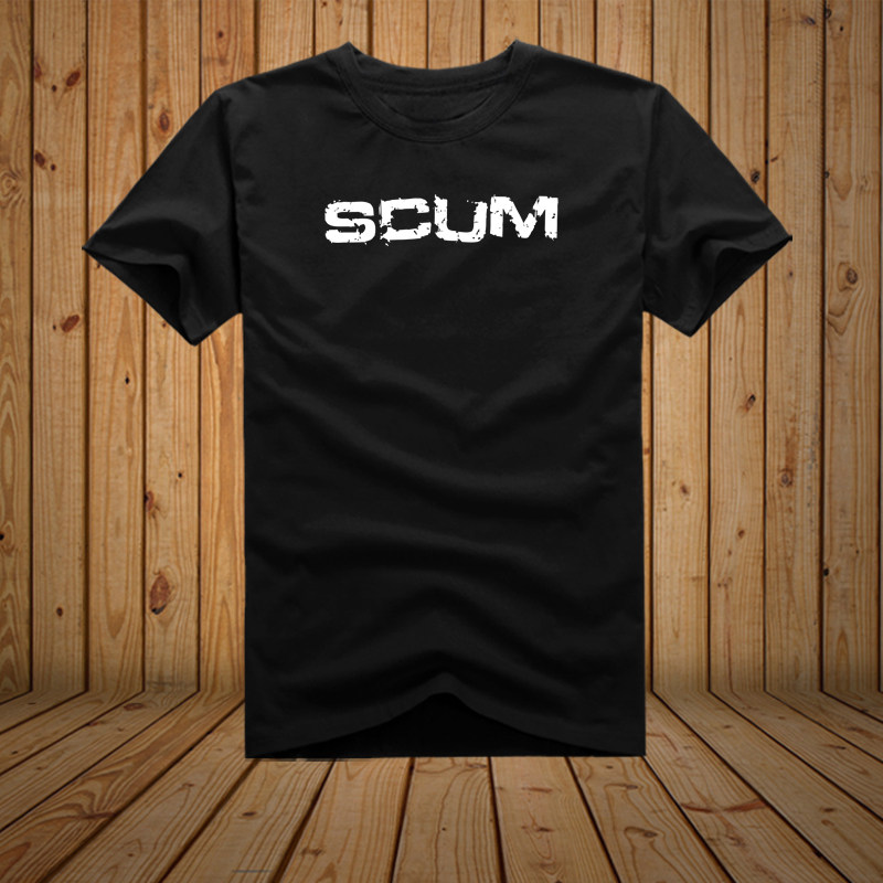 steam平台 SCUM人渣 游戏短袖t恤百搭休闲潮流时尚夏季圆领纯棉