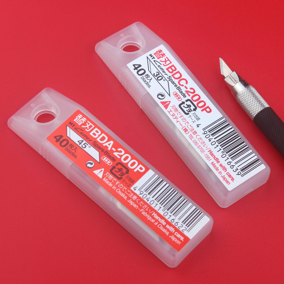 日本NT雕刻刀片锋利刀刃两种刀尖