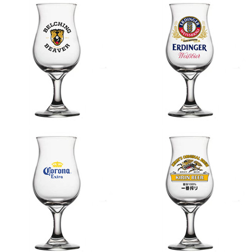 欧式郁金香杯高脚啤酒杯