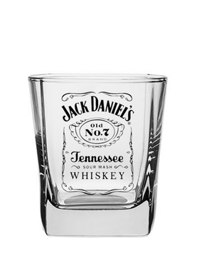 Jack Daniel's杰克丹尼威士忌杯洋酒杯啤酒杯无铅加厚耐热玻璃杯