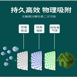 强力型除甲醛纳米矿晶活性炭竹炭包新房强力型橱柜新车去味家用装