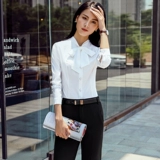 Рубашка, модный лонгслив, дизайнерский костюм, комбинезон, осенняя, в корейском стиле, тренд сезона