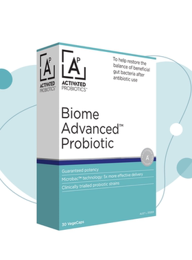 澳大利亚Activated加强版活性益生菌胶囊30粒改善免疫力肠道健康