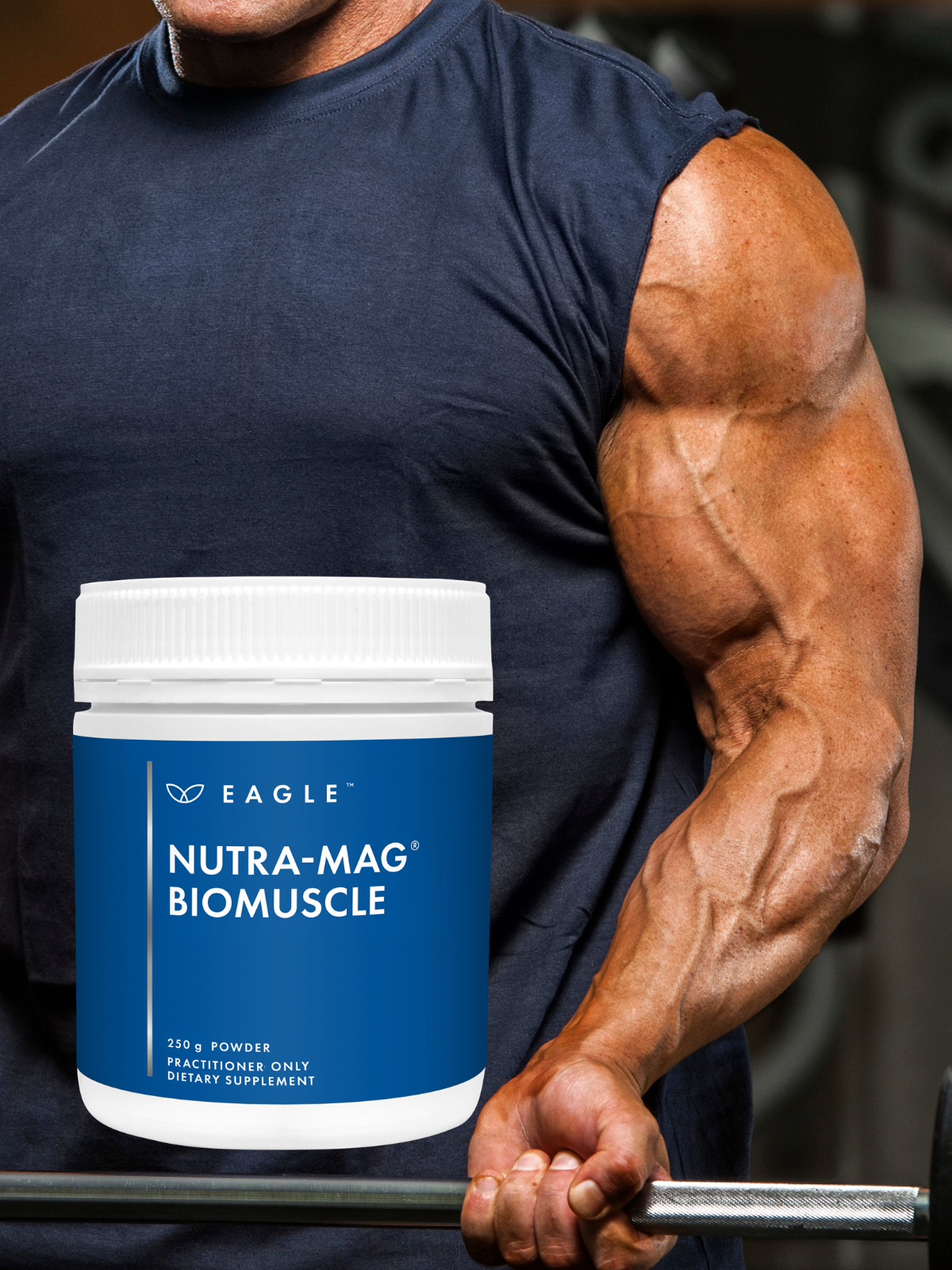 澳洲Eagle鹰牌补镁粉肌肉糖血管