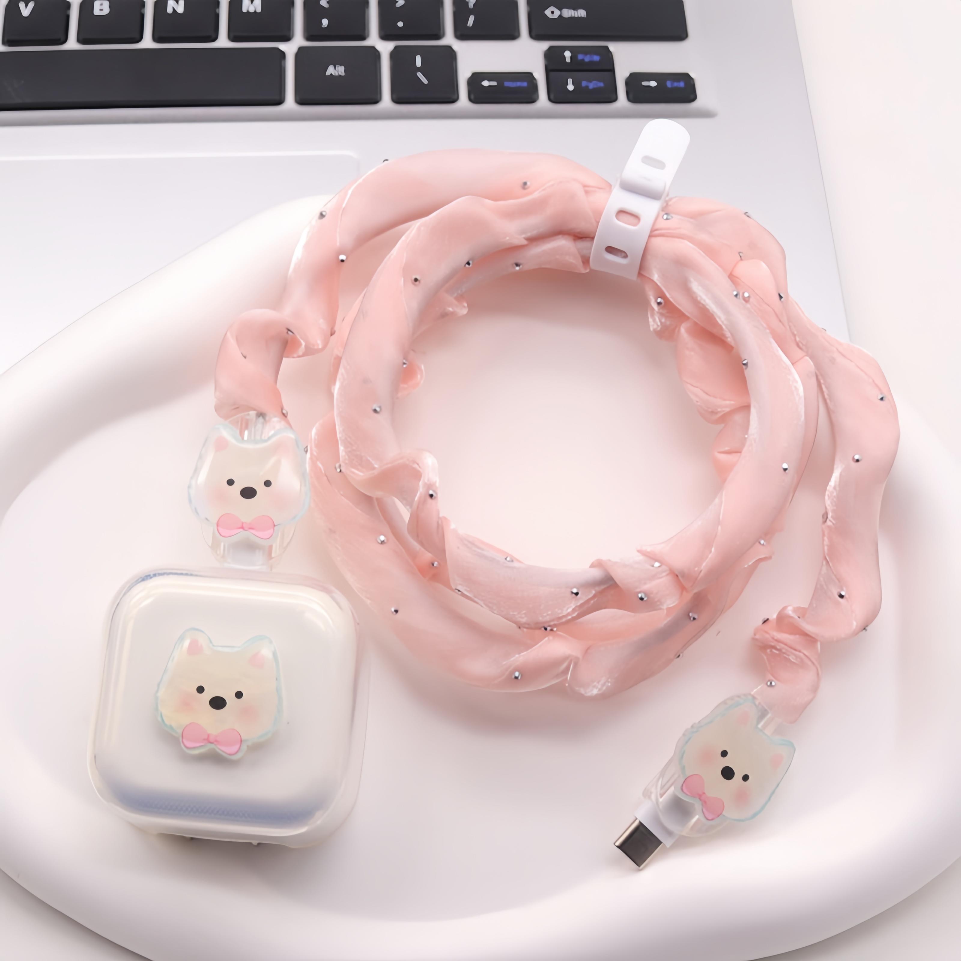 适用苹果17pro数据线保护