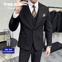 Черный комплект, рубашка, галстук, галстук-бабочка