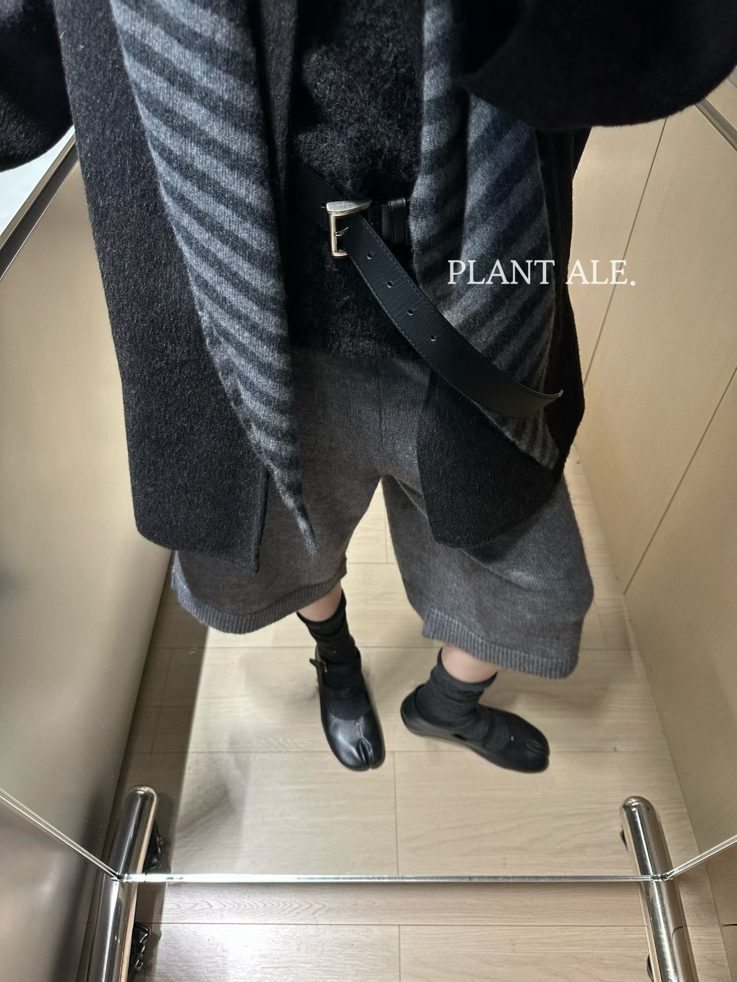 Plant Ale~冬上新百搭软糯休闲宽松针织七分裤
