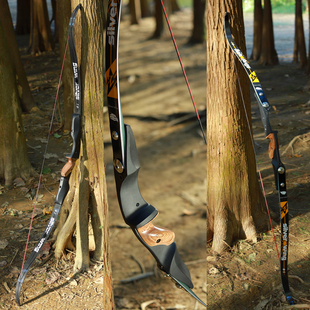 银翼射箭黑凤凰G1美猎反曲弓箭射箭竞技金属ILF快插接口弓把G1max