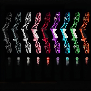 炎字弓坊17寸鹰击竞技弓美式猎弓CNC比赛弓箭金属弓把射准攻防箭