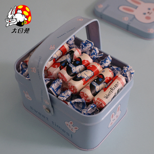 上海大白兔奶糖120g年货糖果礼盒罐装原味冠生园软糖伴手礼小零食