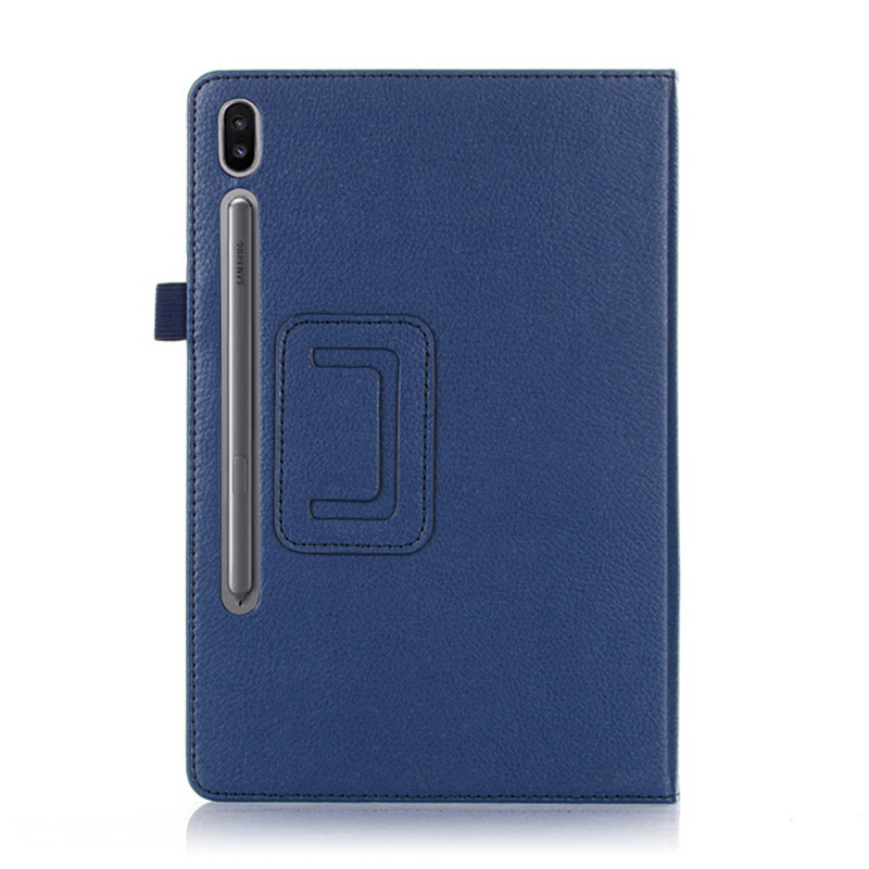 适用三星S8Ultra平板保护套X900/X905荔枝纹支架两折皮套14.6寸壳