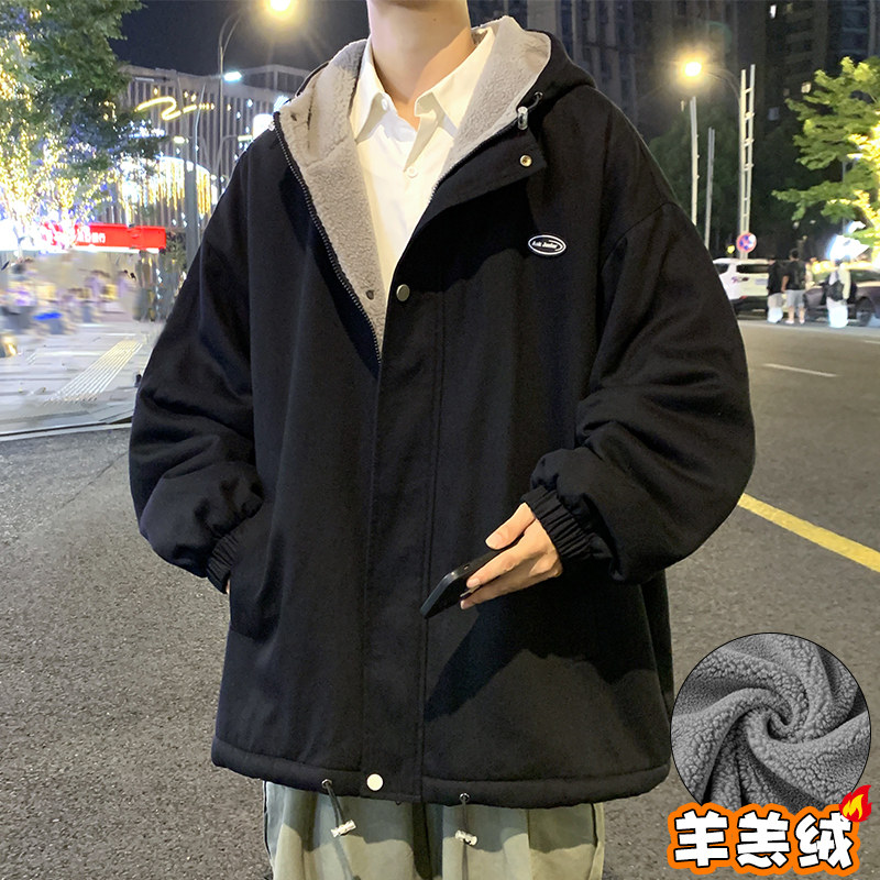 羊羔绒外套男女冬季保暖棉衣潮牌棉衣