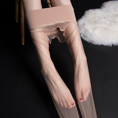 超薄丝袜妖怪森林无缝开档性感女