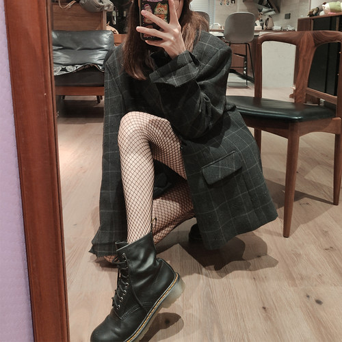 网红黑色ins风情趣火辣连裤袜