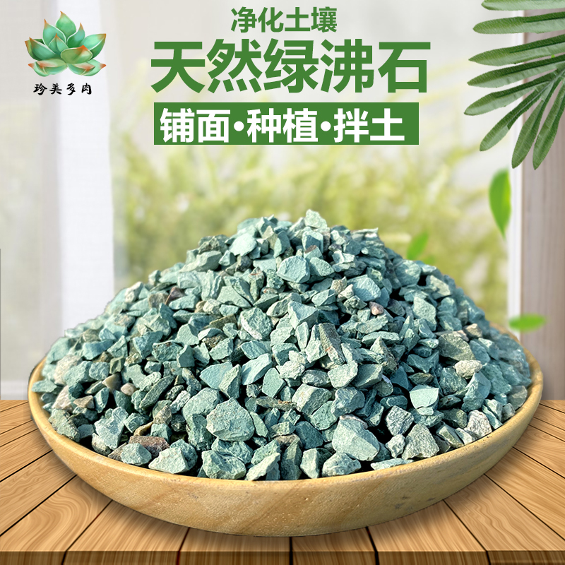 颗粒花卉鱼缸园艺水族造景绿沸石