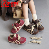 系带运动鞋 3515强人女鞋 女41 女2025冬季 新款 加绒休闲鞋 女保暖棉鞋