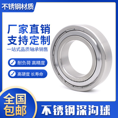 正品进口NSK不锈钢轴承S6000Z