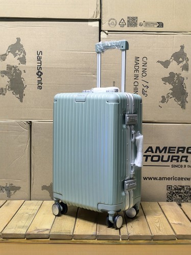 拉杆箱美旅铝框大容量万向轮