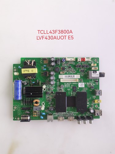 原装TCL L43F3800A主板40-0MT507-MAE2LG屏LVF430AUOTE5