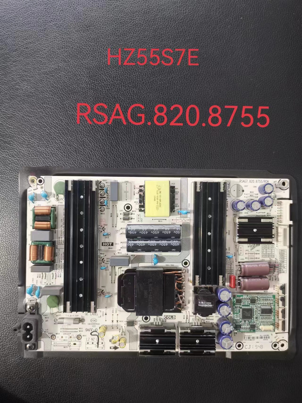 原装55寸 海信电视机HZ55S7E电源板RSAG7. 820.8755 HLL一4069WA