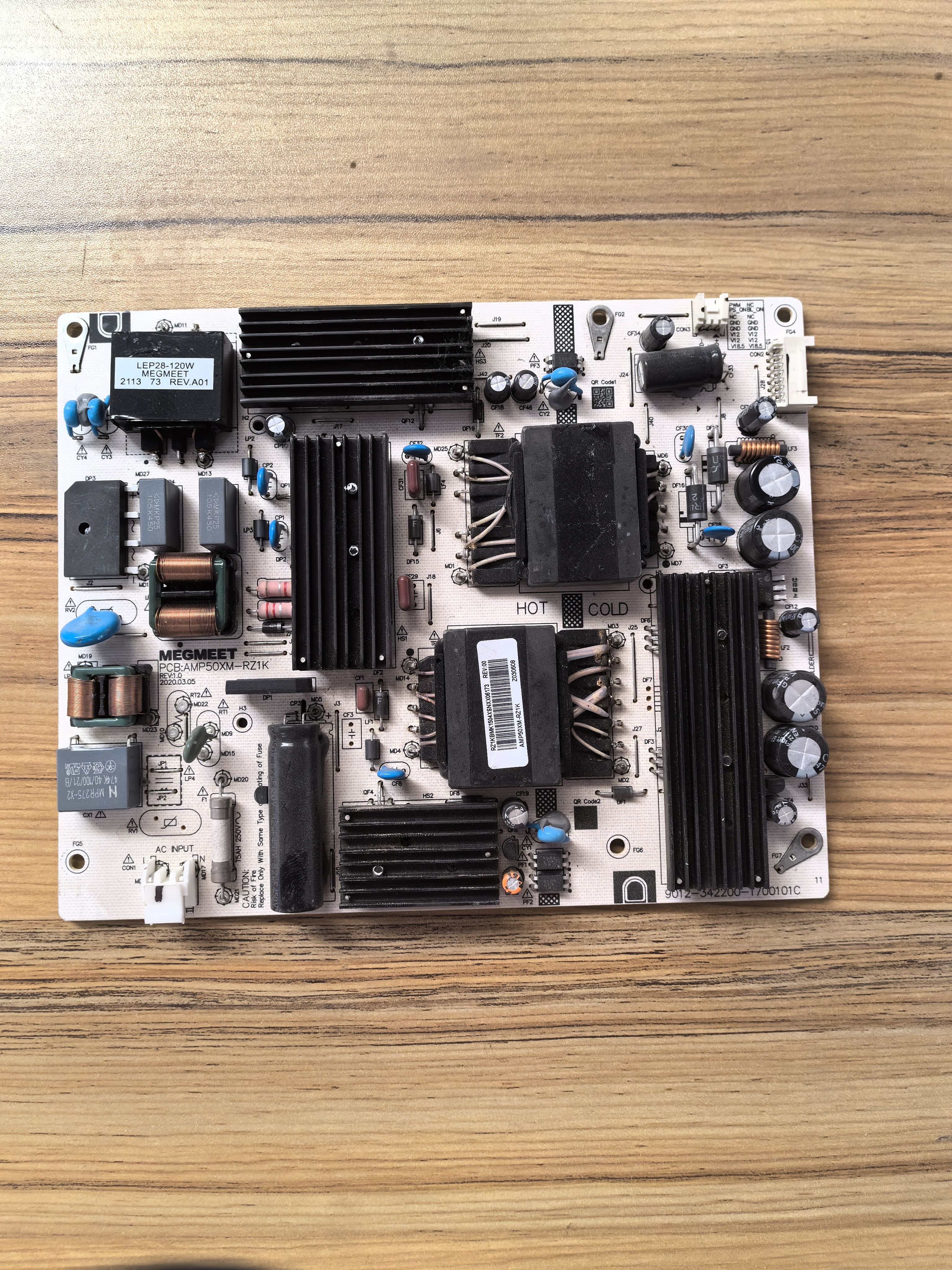 小米L50M5-RK电源板AMP50XM-RZ1K 9012-342200-1700101C