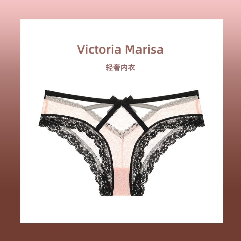 维多利亚法式性感诱惑蝴蝶三角裤