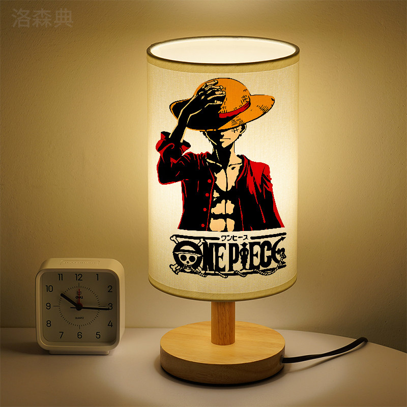 洛森典布卧室卡通实木暖光小夜灯