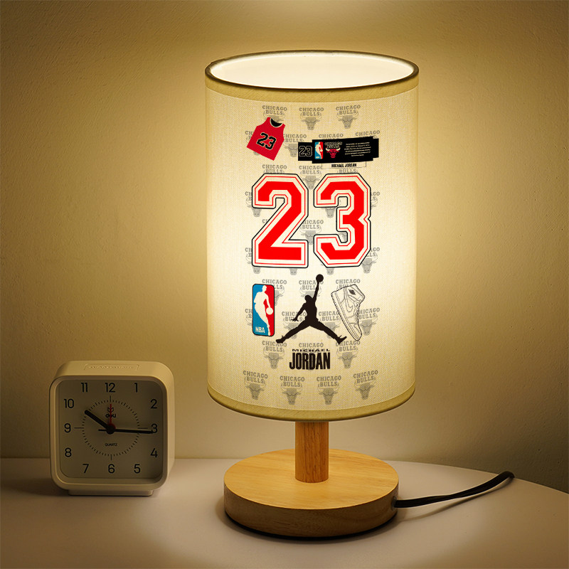 乔丹小夜灯周边爱打篮球LED男生卧室定制床头灯礼物潮简约小台灯