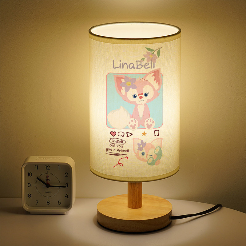 玲娜贝儿床头灯可爱卡通小夜灯学生萌简约LED灯女生高颜值小台灯