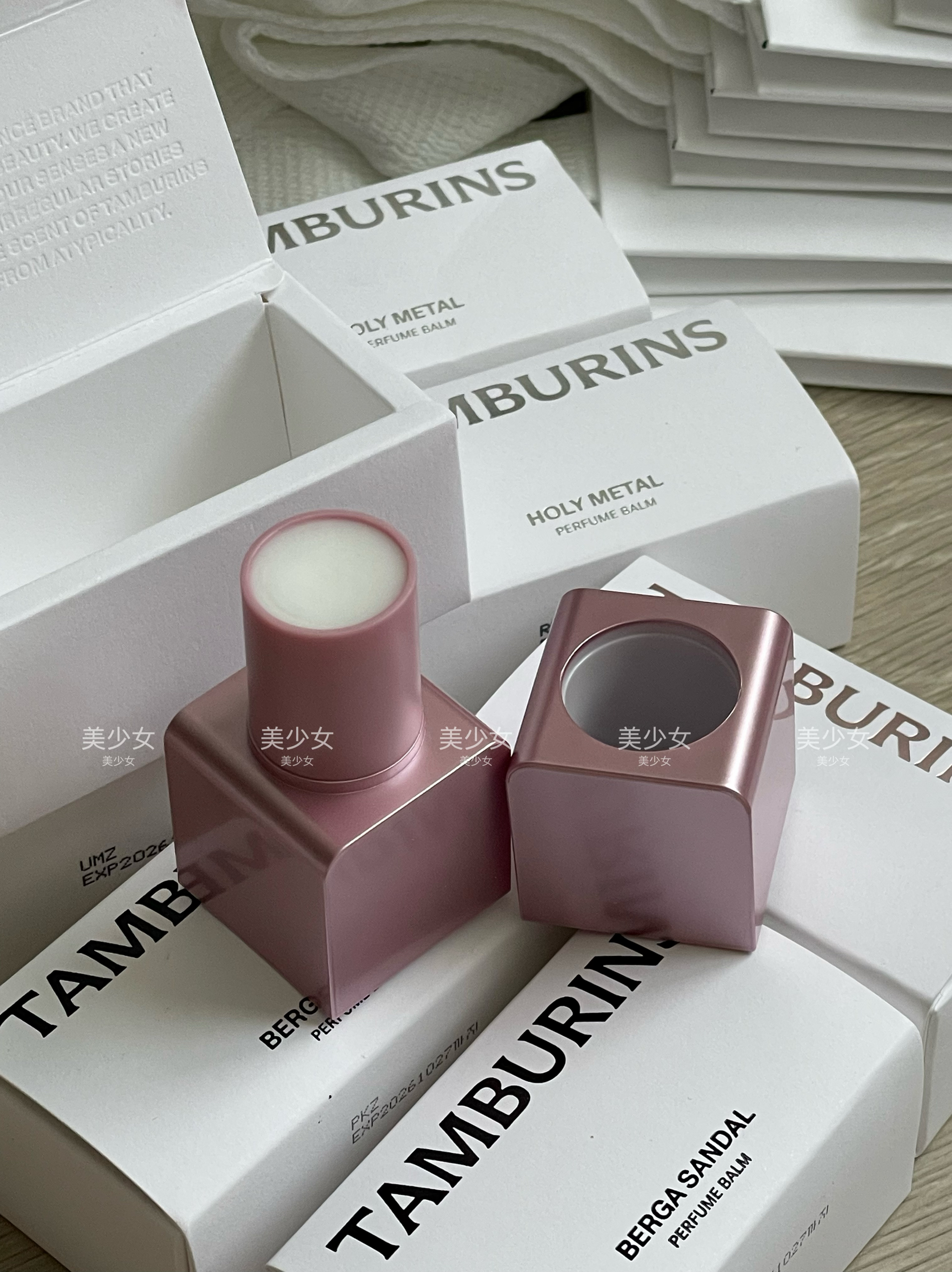 现货 韩免小众Tamburins固体香膏 Jennie同款 6.5g磁吸扣 含盒