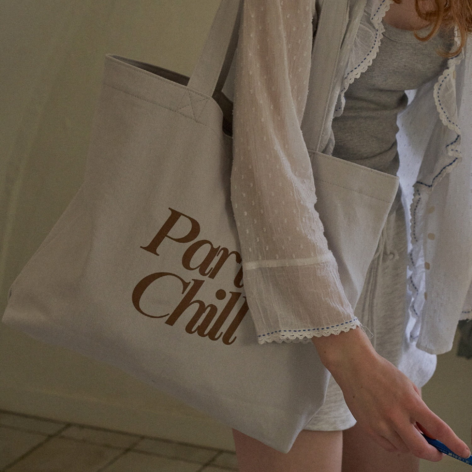 现货 韩免hotel827小众法式水洗棉单肩包 Paris系列 详情页均实拍