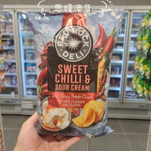 代购 澳洲Red rock deli红岩薯片张均甯明星同款好吃不胖低脂零食
