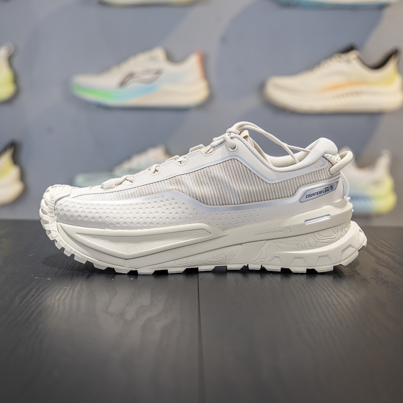 李宁回弹男女通用系带户外徒步鞋