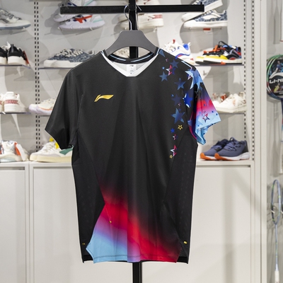 李宁短袖男女通用速干比赛上衣