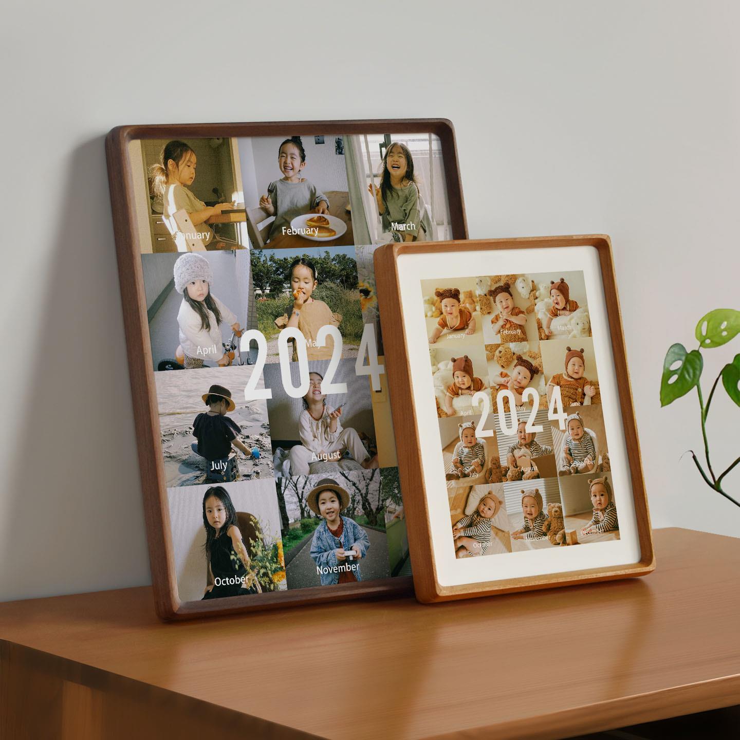 洗照片做成相框diy定制装