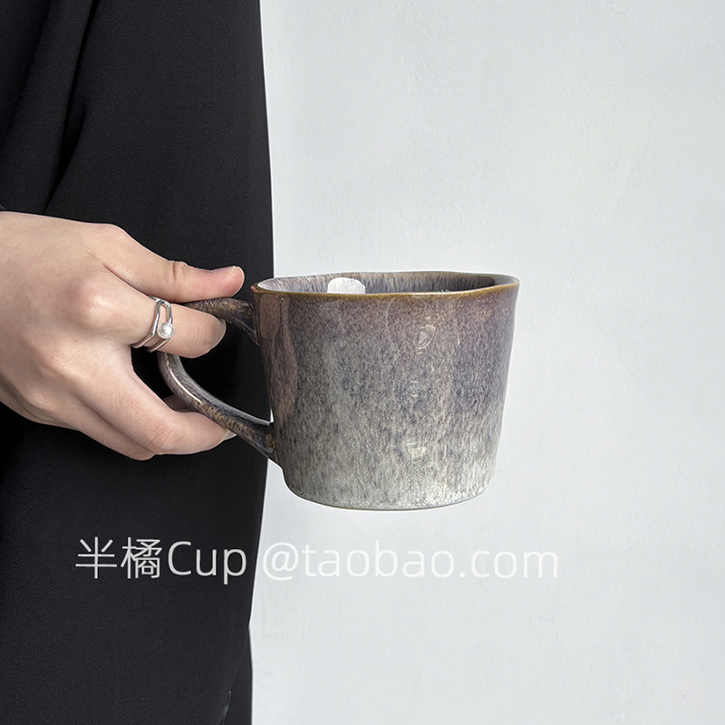 复古美拉德棕窑马克杯礼盒礼袋