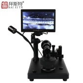 钻石放大镜台式 腰围码 GIA码 台式 腰棱镜100倍显微镜镭射码 宝石鉴定