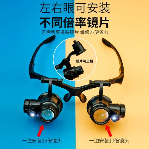 拜斯特放大镜修表拔倒睫毛