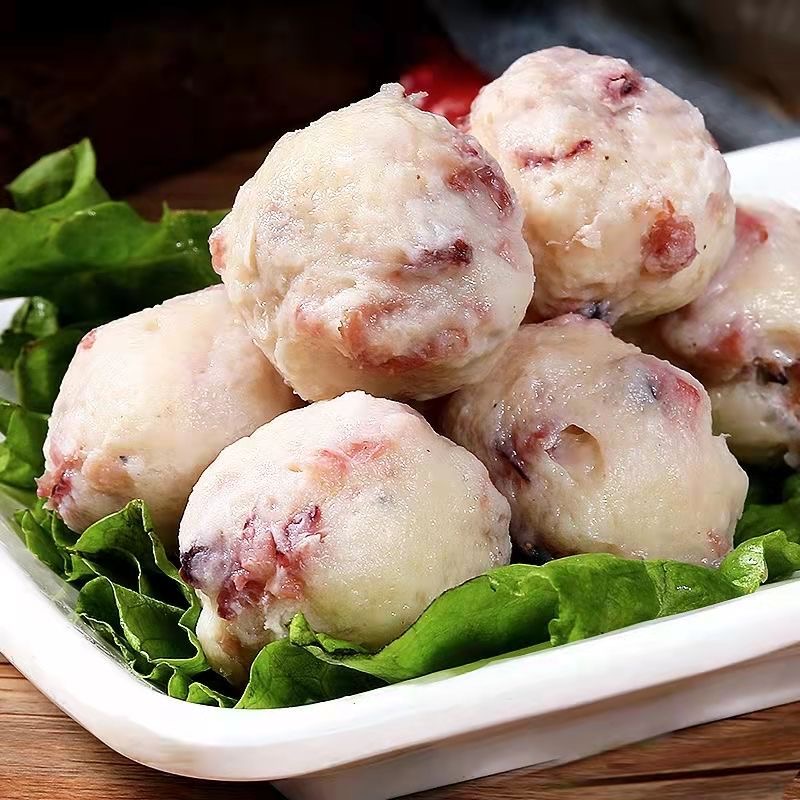 山东虾滑丸+墨鱼丸+章鱼丸+海螺丸+黄花鱼丸200g/包