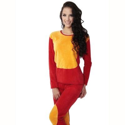 黄金甲高质量双层男女款保暖内衣