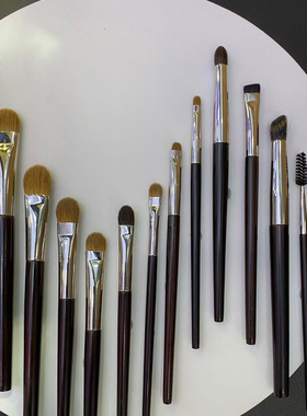 魅卡秀MAKEUPSHOW套刷化妆刷全套紫檀木M系列20支装含刷包包邮