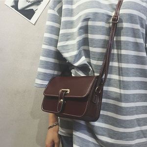 单肩斜挎包小方包