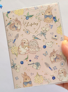 日本产Clothes·Pin插画师设计迷你日记本便携记事胶套本B7随心记