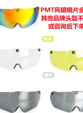 非原装PMT头盔镜片修补件RS-01 PLUS型号Miduo 2.0(米多 风镜Mips