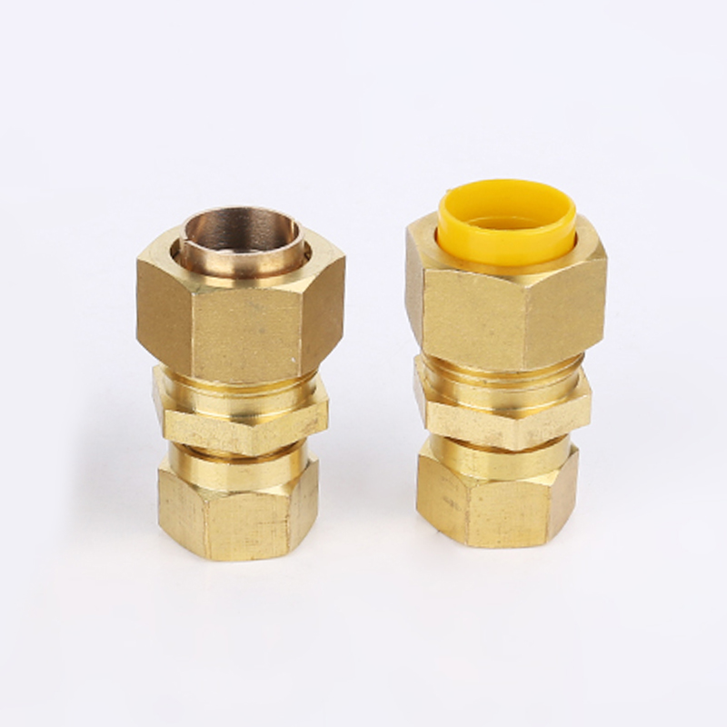 燃气管专用快速接头4分不锈钢PVC波纹管配件免敲波铜卡厂家直销