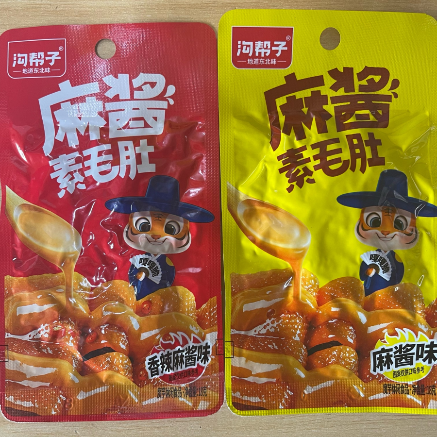 沟帮子麻酱素毛肚18g*20袋
