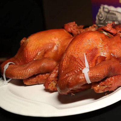 沟帮子尹家传统熏鸡两只装（总重1600g-1700g）