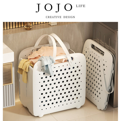 JOJO'SLIFEPD洗衣篮衣物收纳
