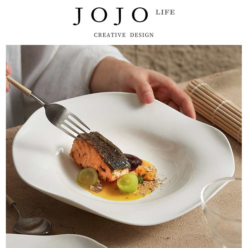 JOJO'SLIFEPD草帽盘陶瓷不规则